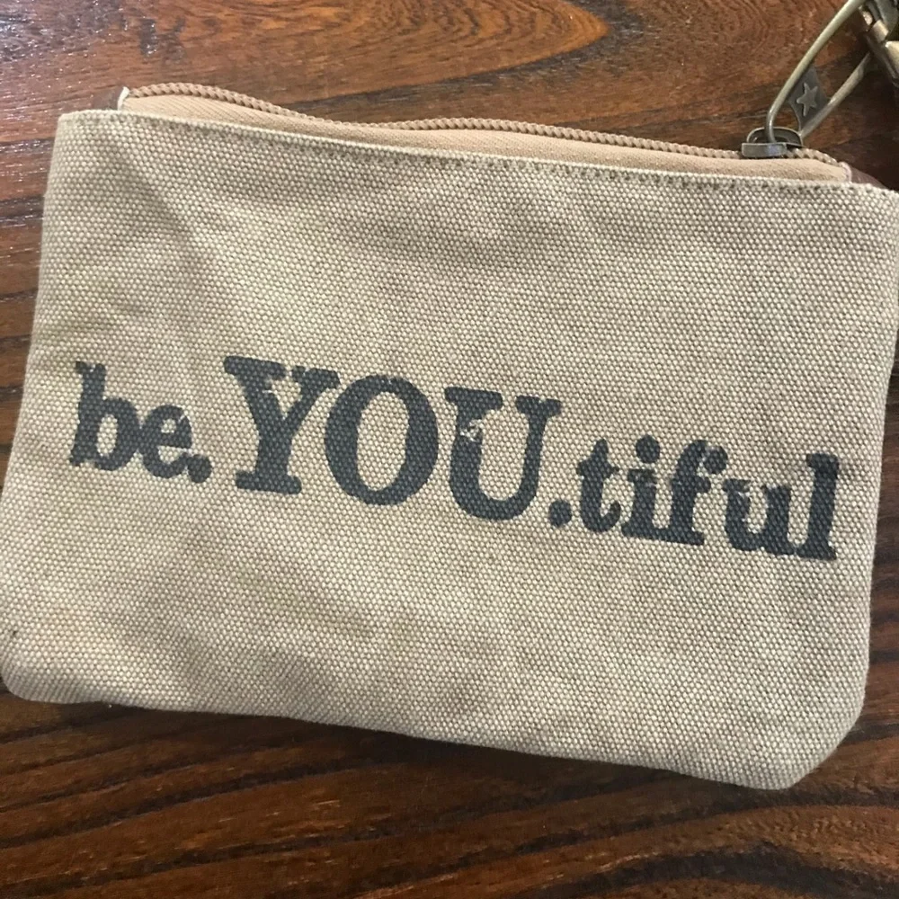 👜 Double Sided Canvas Wristlet